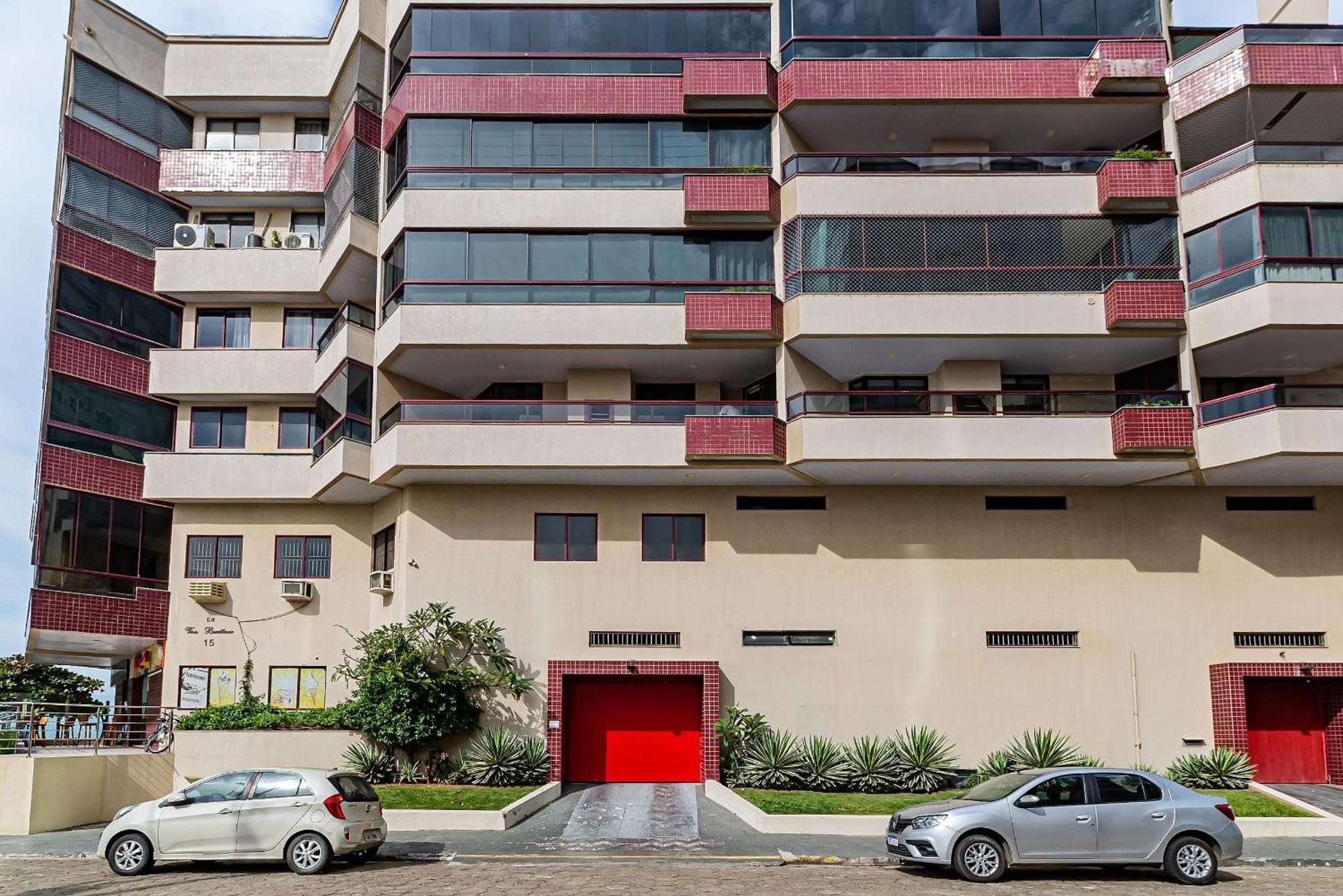 Apto pé na areia vista mar em Meia Praia EVB308 Itapema Exterior foto
